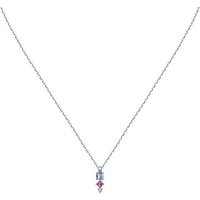 CHRIST Silberkette CHRIST Damen-Kette 925er Silber, recycelt Zirkonia silberfarben