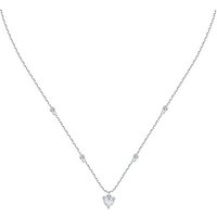 CHRIST Silberkette CHRIST Damen-Kette 925er Silber, recycelt Zirkonia silberfarben