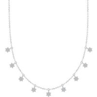 CHRIST Silberkette CHRIST Damen-Kette 925er Silber, recycelt Zirkonia silberfarben
