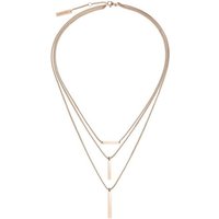 Liebeskind Berlin Edelstahlkette Halskette rosa