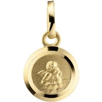 JOBO Engelanhänger Anhänger Engel Schutzengel, 333 Gold gelb|goldfarben