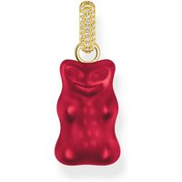 THOMAS SABO Kette mit Anhänger Thomas Sabo PE967-414-10 Großer vergoldeter roter rot