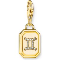 THOMAS SABO Kettenanhänger Thomas Sabo Damen-Charm 925er Silber Zirkonia bunt