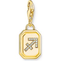 THOMAS SABO Kettenanhänger Thomas Sabo Damen-Charm 925er Silber Zirkonia bunt