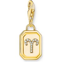 THOMAS SABO Kettenanhänger Thomas Sabo Damen-Charm 925er Silber Zirkonia bunt