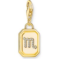 THOMAS SABO Kettenanhänger Thomas Sabo Damen-Charm 925er Silber Zirkonia bunt