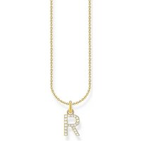THOMAS SABO Silberkette Thomas Sabo Damen-Kette 925er Silber Zirkonia silberfarben