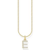 THOMAS SABO Silberkette Thomas Sabo Damen-Kette 925er Silber Zirkonia silberfarben