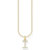 THOMAS SABO Silberkette Thomas Sabo Damen-Kette 925er Silber Zirkonia silberfarben