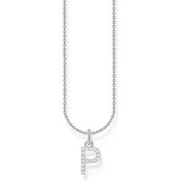 THOMAS SABO Silberkette Thomas Sabo Damen-Kette 925er Silber Zirkonia silberfarben