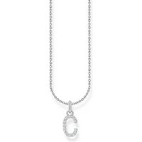 THOMAS SABO Silberkette Thomas Sabo Damen-Kette 925er Silber Zirkonia silberfarben