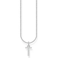 THOMAS SABO Silberkette Thomas Sabo Damen-Kette 925er Silber Zirkonia silberfarben