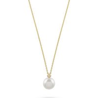 CHRIST Goldkette CHRIST Damen-Kette 375er Gelbgold 1 Süßwasserperle gelb|goldfarben