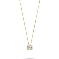 CHRIST Collier CHRIST Damen-Kette 17 Diamant gelb|goldfarben