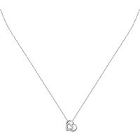 CHRIST Collier CHRIST Damen-Kette 375er Weißgold 14 Diamant goldfarben