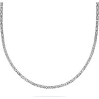 CHRIST Collier CHRIST Herren-Kette 925er Silber silberfarben