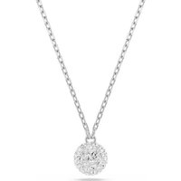 Swarovski Kristallanhänger Swarovski Dextera Anhänger 5693206 Rundschliff Kugel, Weiß Rhodiniert (1-tlg) silberfarben