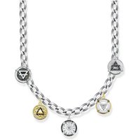 THOMAS SABO Silberkette Thomas Sabo Unisex-Kette 925er Silber Zirkonia silberfarben