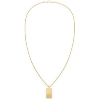 Tommy Hilfiger Kette mit Anhänger Schmuck Edelstahl Halsschmuck Venezianerkette gelb|goldfarben