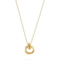 Esprit Silberkette ESPRIT Damen-Kette 925er Silber gelb|goldfarben