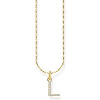 THOMAS SABO Silberkette Thomas Sabo Damen-Kette 925er Silber Zirkonia silberfarben