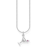 THOMAS SABO Silberkette Thomas Sabo Damen-Kette 925er Silber Zirkonia silberfarben