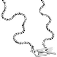 Diesel Edelstahlkette Diesel Herren-Kette Edelstahl silberfarben