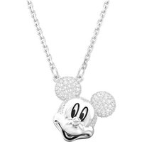 Swarovski Kette mit Anhänger Disney Mickey Mouse silberfarben