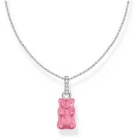 THOMAS SABO Silberkette Thomas Sabo Damen-Kette 925er Silber Zirkonia silberfarben