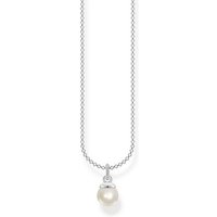 THOMAS SABO Kette mit Anhänger SCKE150321 Kette mit Anhänger Damen Süßwasserzuchtperle Silber 45 c