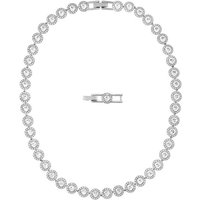 Swarovski Kette mit Anhänger silberfarben