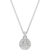 Swarovski Kette mit Anhänger Meteora, 5683446, 5683450, mit Swarovski® Kristall silberfarben