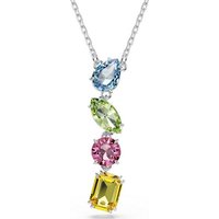 Swarovski Kette mit Anhänger Swarovski Gema-Y Halskette 5692421 silberfarben