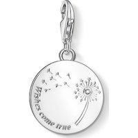 THOMAS SABO Kettenanhänger Thomas Sabo Damen-Charm 925er Silber 1 Zirkonia silberfarben
