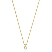 CHRIST Collier CHRIST Damen-Kette 1 Diamant gelb|goldfarben