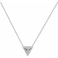 Police Edelstahlkette Amen Police Damenhalskette PJ26496PSS01 50 cm grau