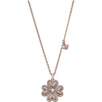 Emporio Armani Collier Emporio Armani Damen-Kette 925er Silber Zirkonia goldfarben