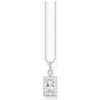 THOMAS SABO Silberkette Thomas Sabo Damen-Kette 925er Silber Zirkonia silberfarben