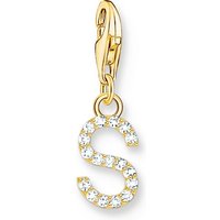 THOMAS SABO Kettenanhänger Thomas Sabo Damen-Charm 925er Silber Zirkonia bunt