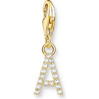THOMAS SABO Kettenanhänger Thomas Sabo Damen-Charm 925er Silber Zirkonia bunt