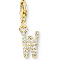 THOMAS SABO Kettenanhänger Thomas Sabo Damen-Charm 925er Silber Zirkonia bunt