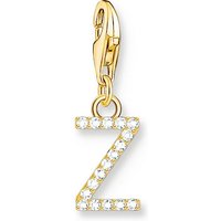 THOMAS SABO Kettenanhänger Thomas Sabo Damen-Charm 925er Silber Zirkonia bunt