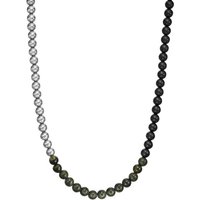 ARMANI EXCHANGE Edelstahlkette Armani Exchange Herren-Kette Edelstahl Achat silberfarben