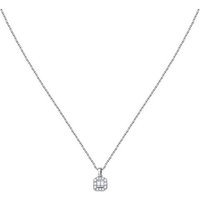 CHRIST Collier CHRIST Damen-Kette 585er Weißgold 14 Diamant goldfarben