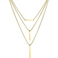 Liebeskind Berlin Edelstahlkette Liebeskind Damen-Kette Edelstahl goldfarben