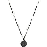 Liebeskind Berlin Edelstahlkette Liebeskind Damen-Kette Edelstahl Zirkonia schwarz