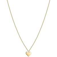 Tamaris Kette mit Anhänger Herz, TJ-0025-N-45, TJ-0026-N-45 gelb|goldfarben