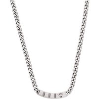 Emporio Armani Collier Emporio Armani Herren-Kette Edelstahl silberfarben