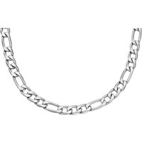 Fossil Edelstahlkette Schmuck Geschenk Edelstahl GLIEDERKETTE ALL STACKED UP, JF04721040 silberfarben