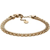 Skagen Armband Schmuck Geschenk Edelstahl Armkette Merete, SKJ1861710 gelb|goldfarben